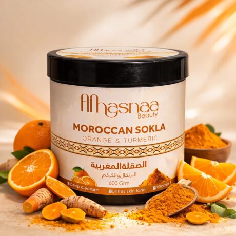 Turmeric & orange sokla